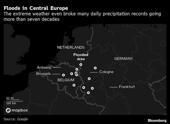 Dramatic Photos of Germany’s Worst Flooding in Decades Capture Devastation