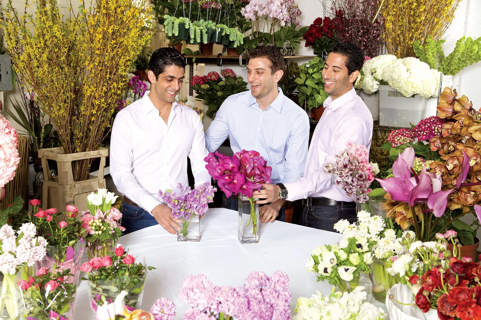 Daneshgar, Weisstein, and Shoraka set out to create “an Etsy for flowers.”
