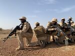 THIES, SENEGAL - FEBRUARY 19, 2020: Burkinabe special forces practiced responding to attacks at a military training exercise run by the United States in Thies, Senegal, on February 19.