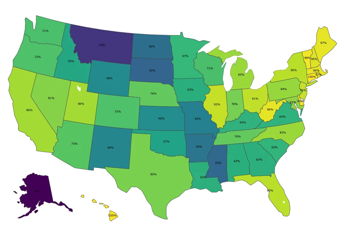U.s. Internet Routing Map Internet Connection Map 1667x938