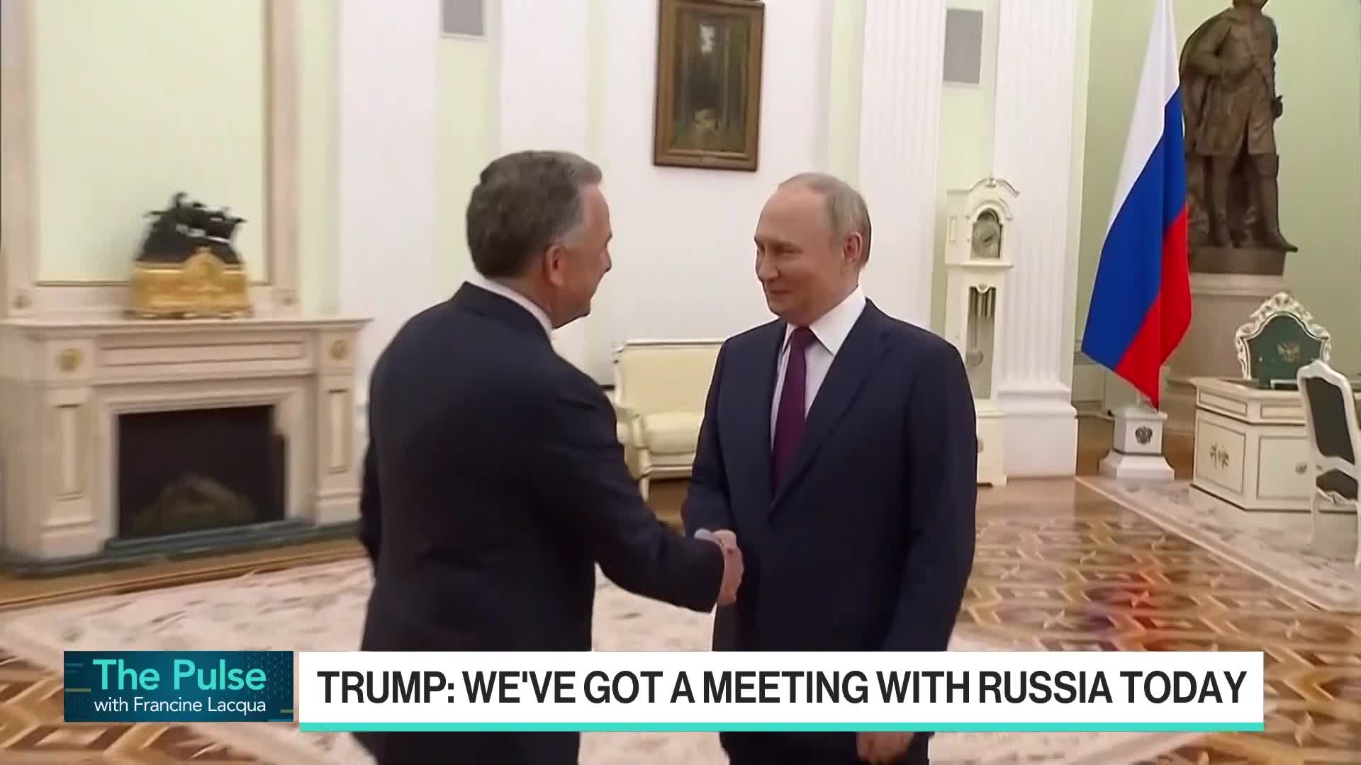 US Envoy Witkoff in Moscow for Ukraine War Talks Before Tariff Deadline