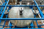 Carbon Clean Solution's reactor that traps carbon dioxide from effluent gases.