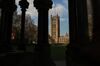 The Houses of Parliament stand in London, U.K., on Thursday, March 28, 2019. Britain's political standoff over Brexit escalated further, with even Theresa May's announcement that she’ll quit as prime minister doing nothing to move closer to a resolution.