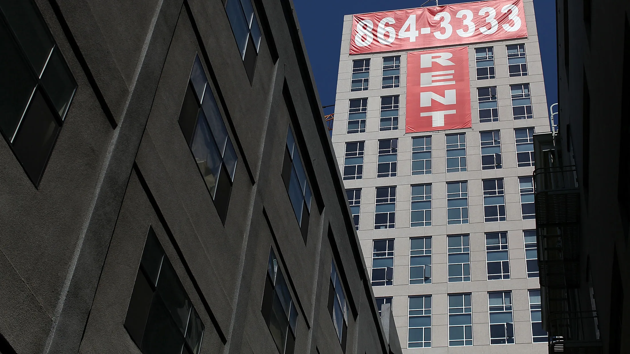 An apartment building in San Francisco.
