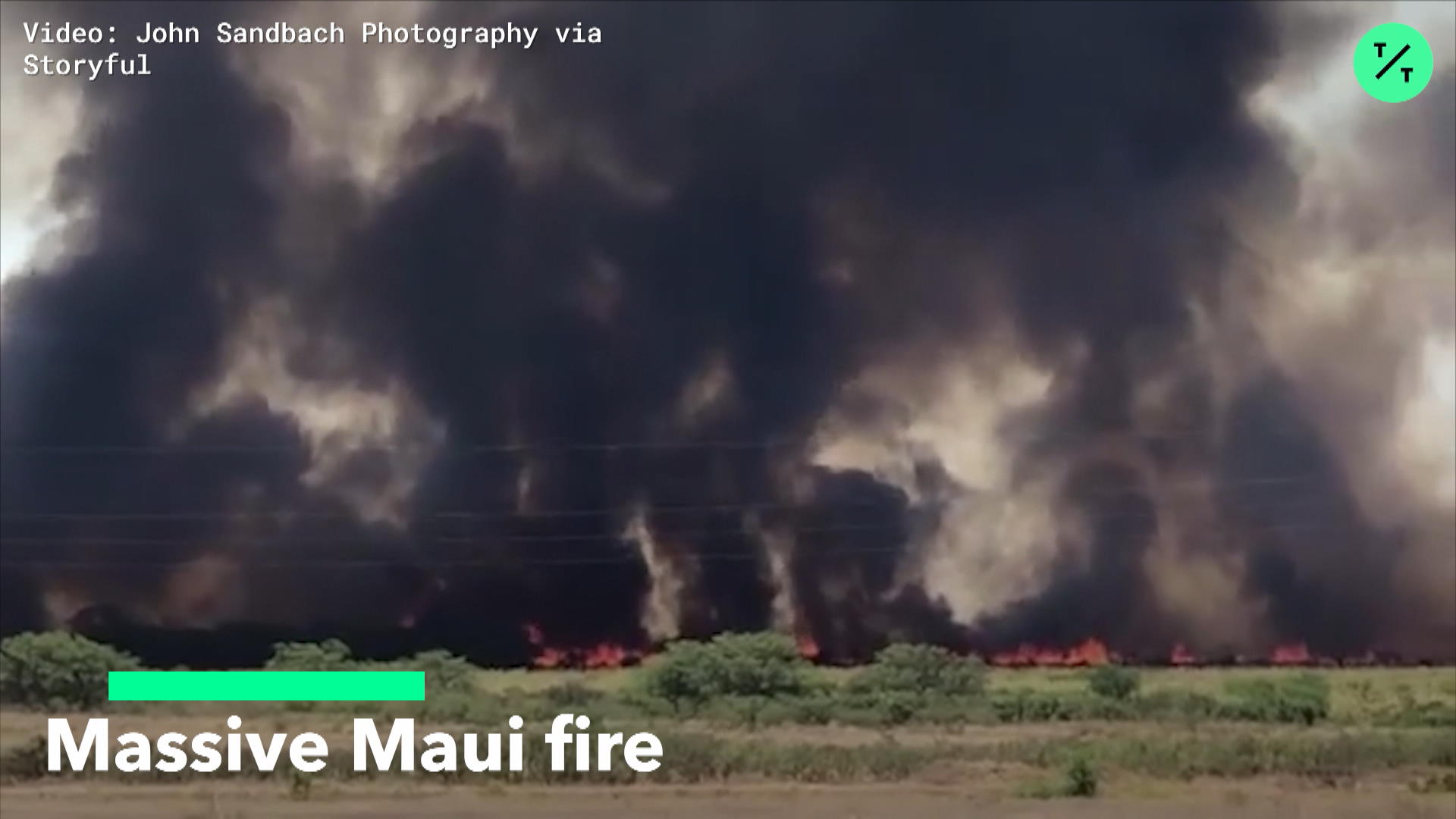 Massive Maui fire Bloomberg