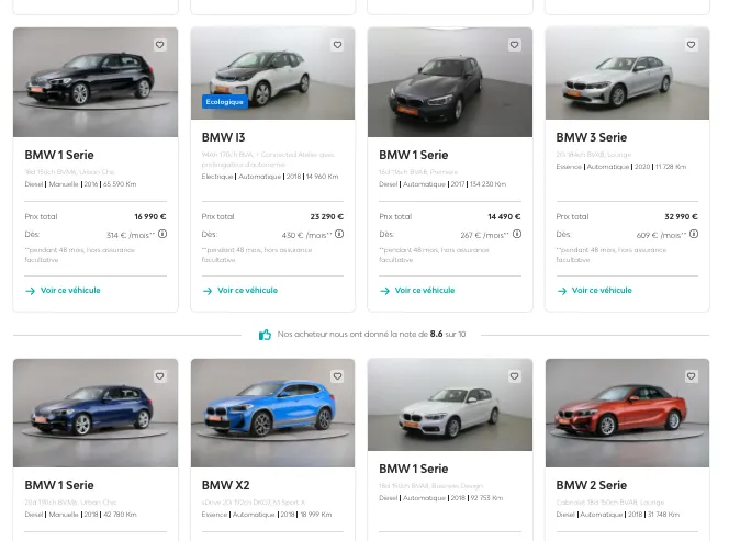 The CarNext website.