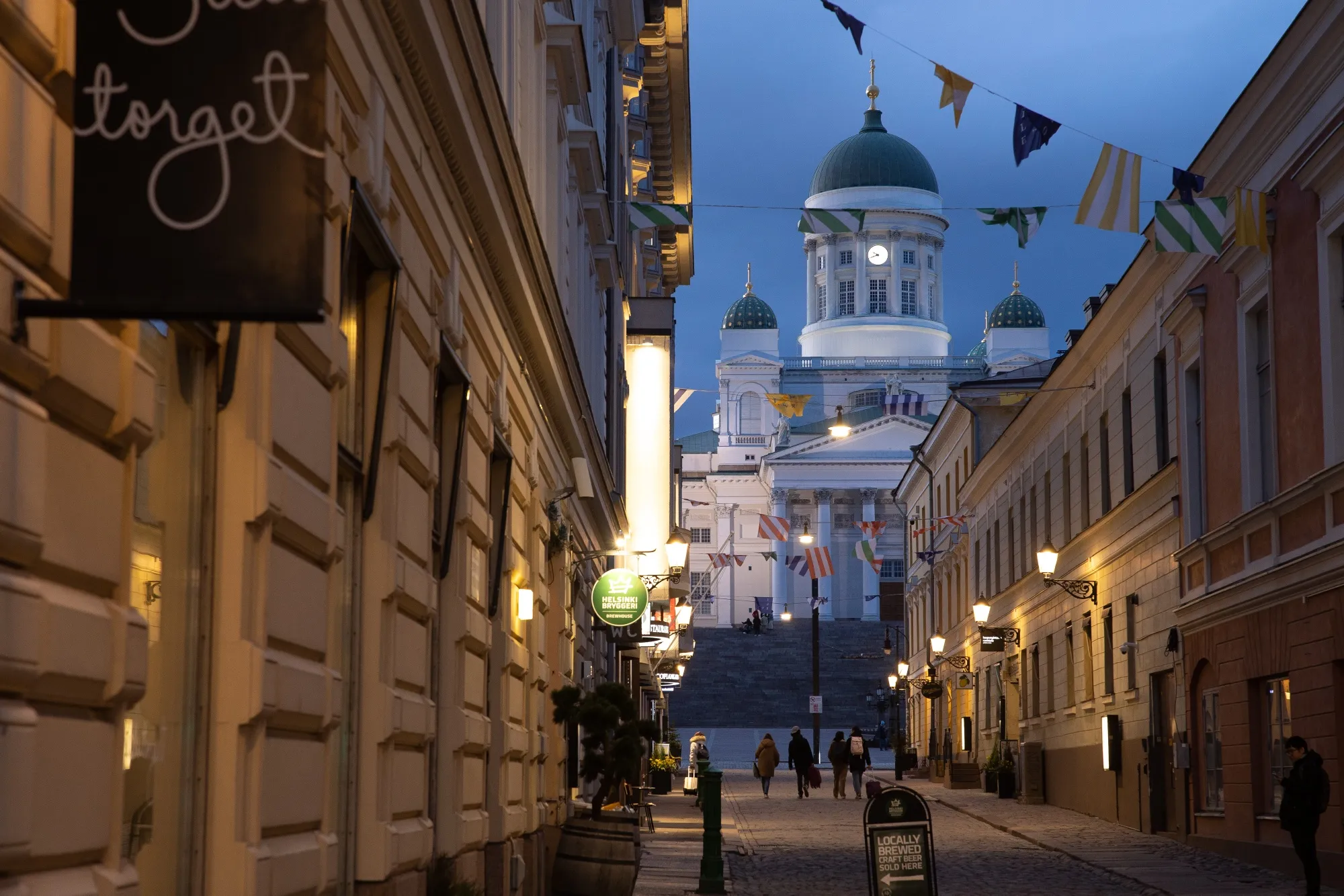 Senate Square in Helsinki.