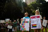 Demonstrators Protest End Of Constitutional Right To Abortion