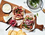 Ayesha Curry’s steak sandwich.