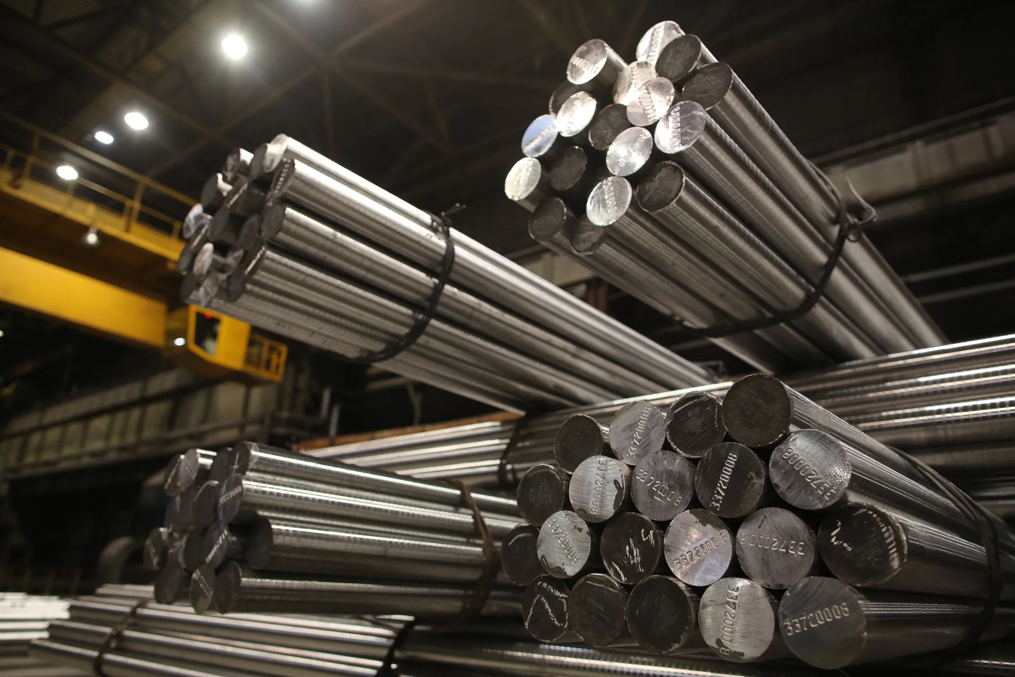 A steel mill, operated by Metalloinvest&nbsp;Holding Co., in Stary Oskol, Russia.&nbsp;