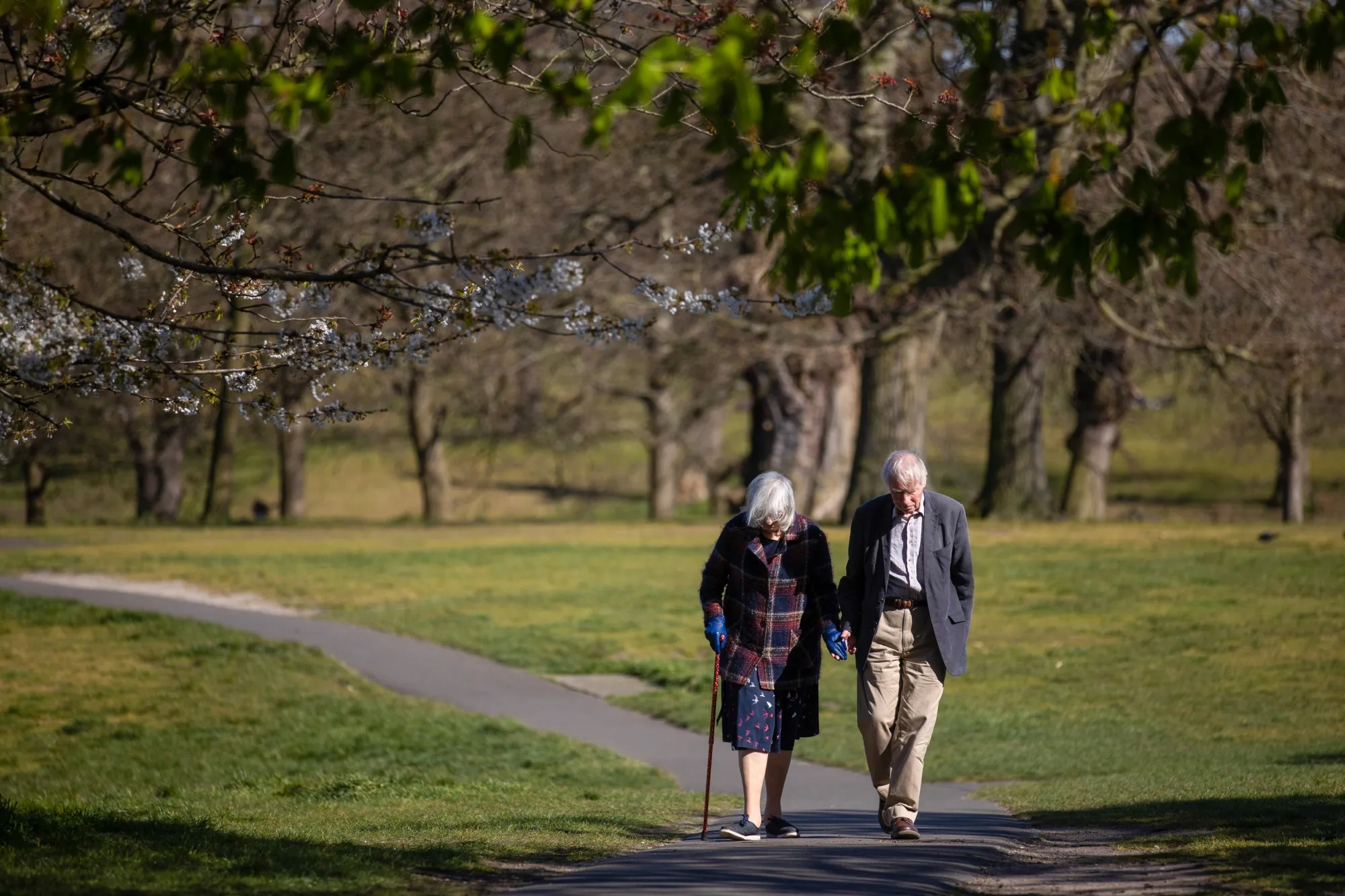 Social Distancing As U.K. Coronavirus Deaths Increase