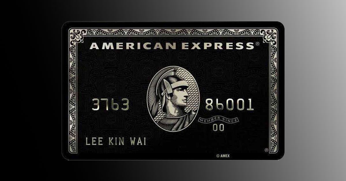 american express credit card black