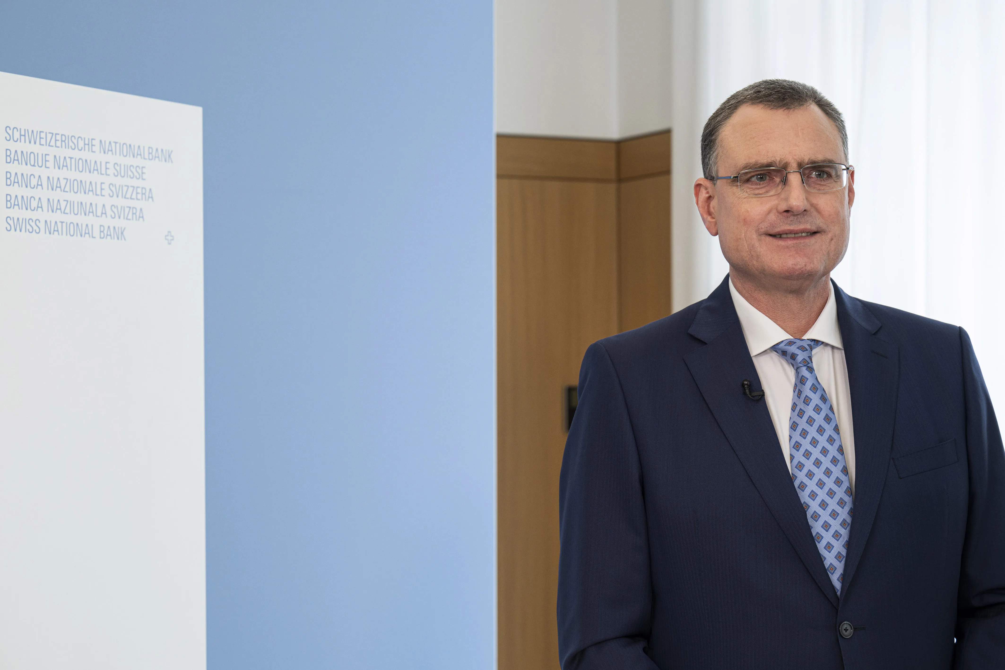 Thomas Jordan, president of the Swiss National Bank (SNB). Just thought you might be bored of pics of Andrew Bailey.