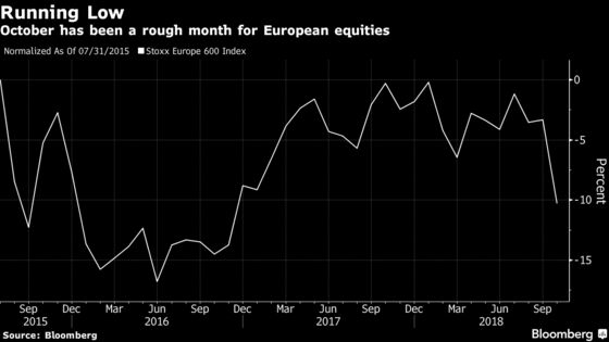 European Stocks Pare Worst Month Since 2016 as Earnings Reassure