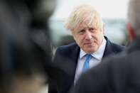 Boris Johnson Visits RAF Waddington
