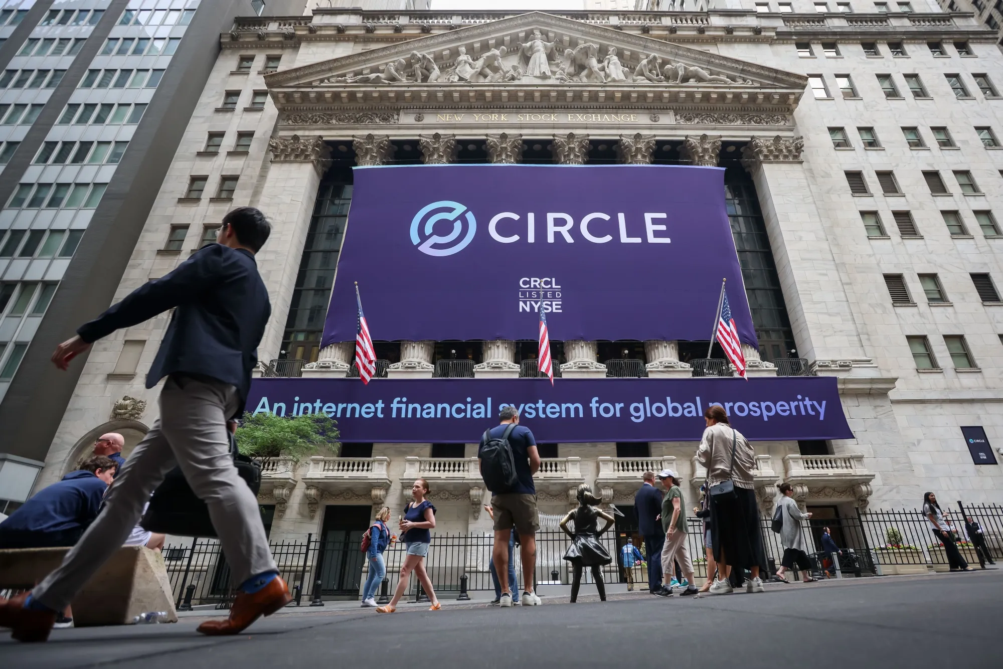 Circle’s shares fell 25% last week, their first weekly loss since listing.