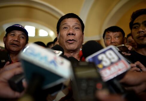 Presidential candidate Rodrigo Duterte