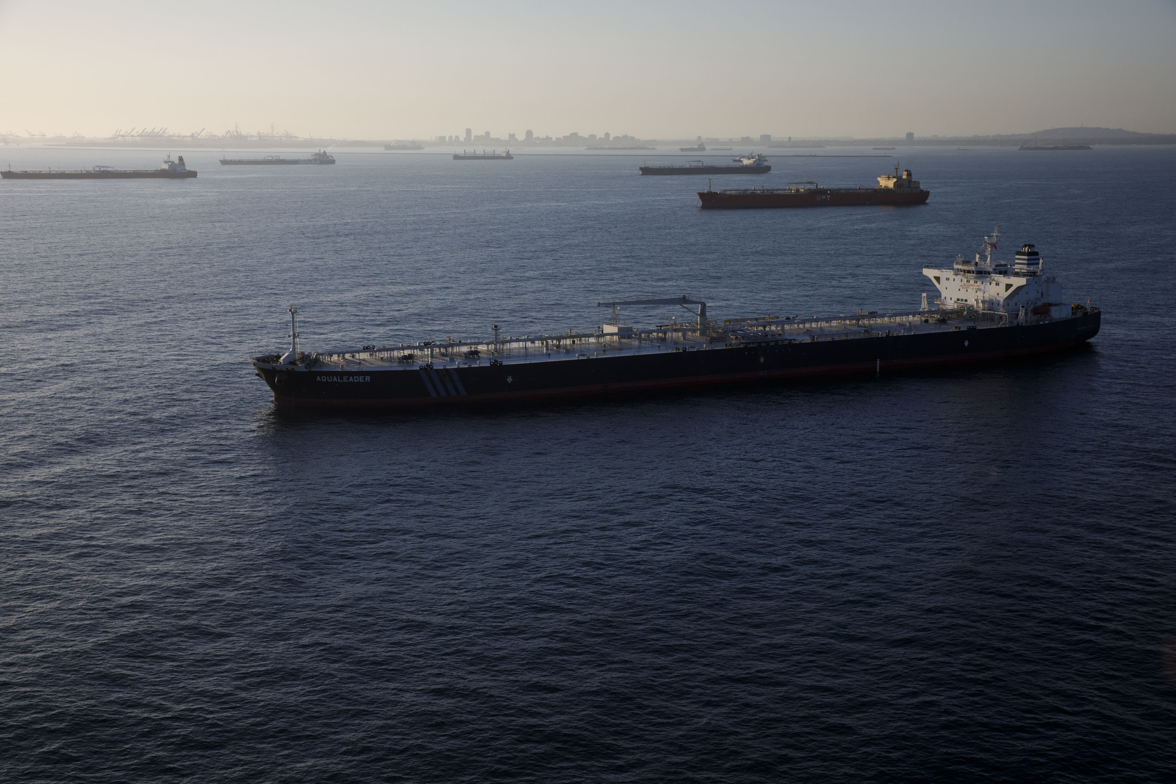 Oil Glut Creates Huge Pile-Up Of Tankers Off West Coast Shores 