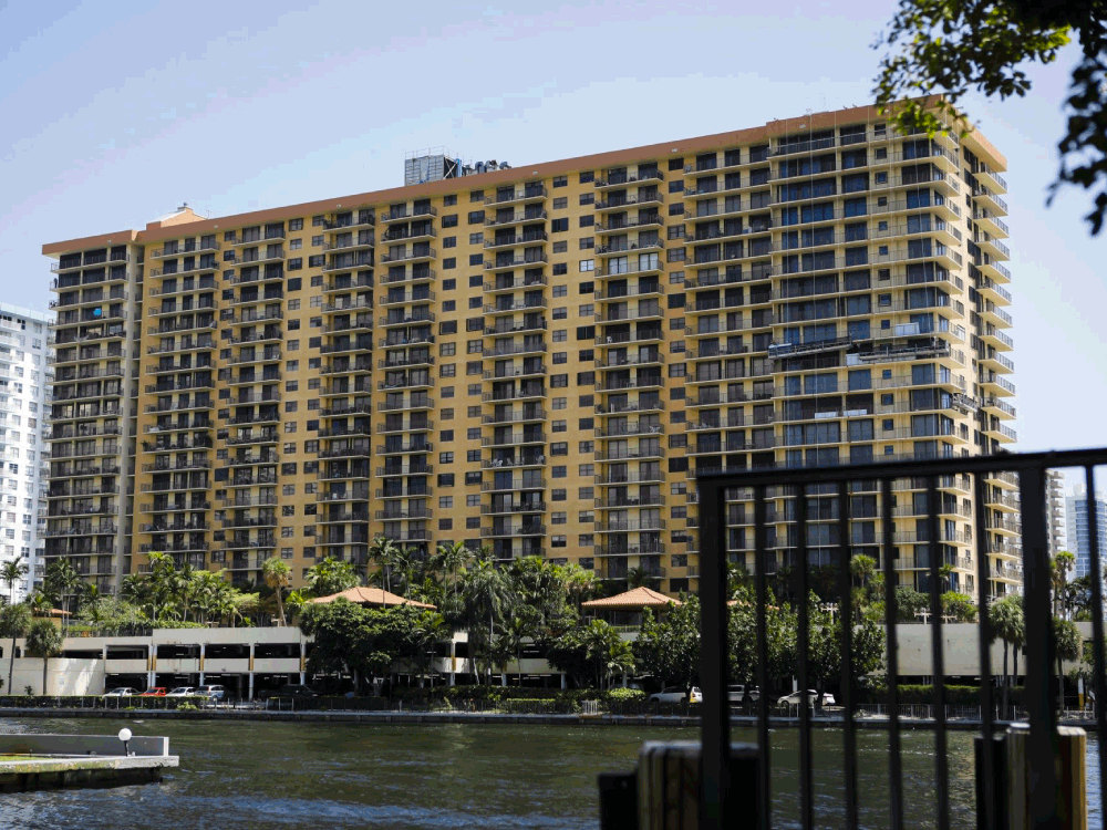 Winston Towers 700 in Sunny Isles Beach, Florida, on Sept. 10. The complex's residents fell into bitter infighting over expensive repairs.