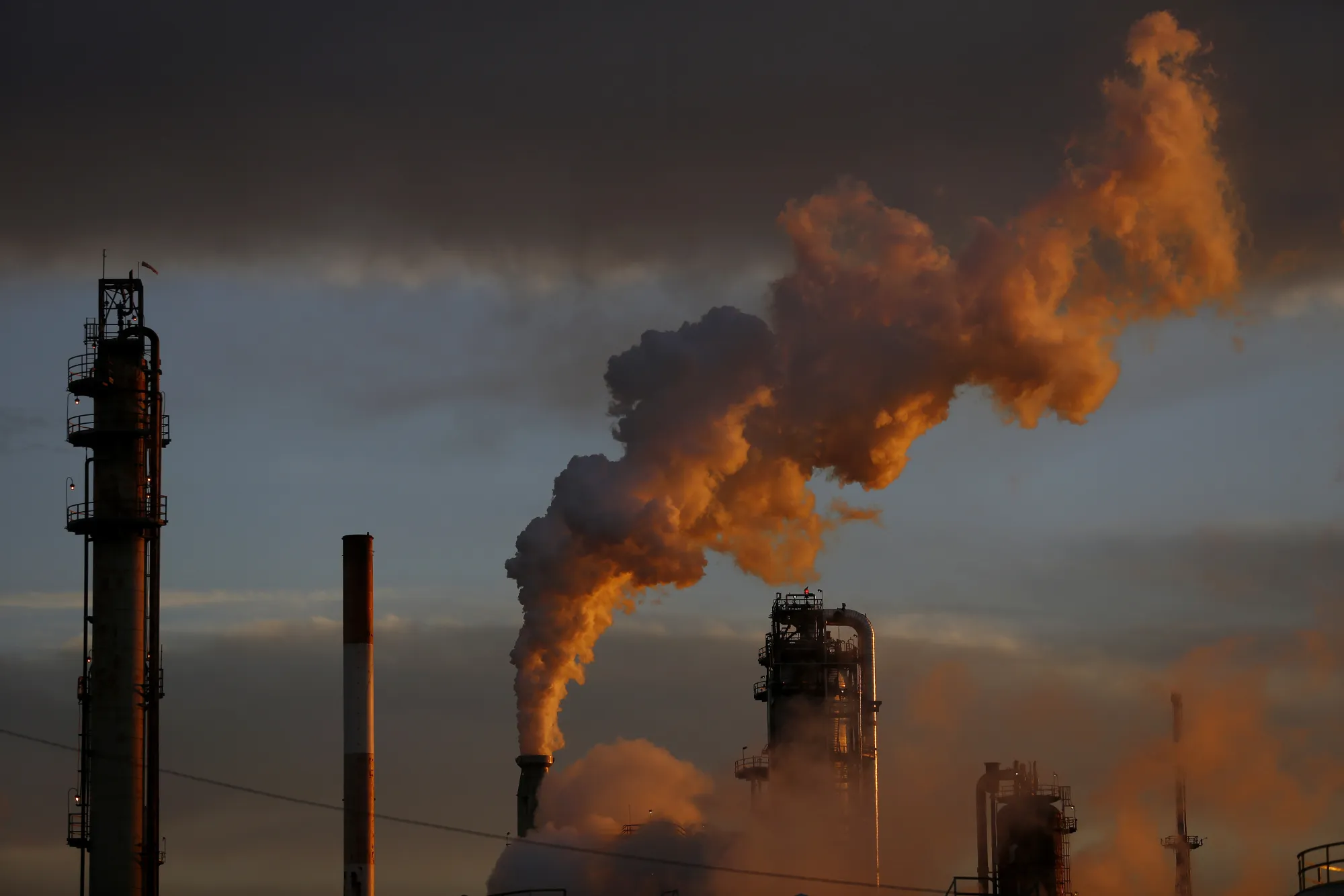 An Oil Refinery 