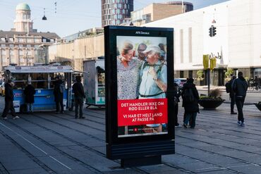 Campaign Posters Ahead Of Denmark's General Election