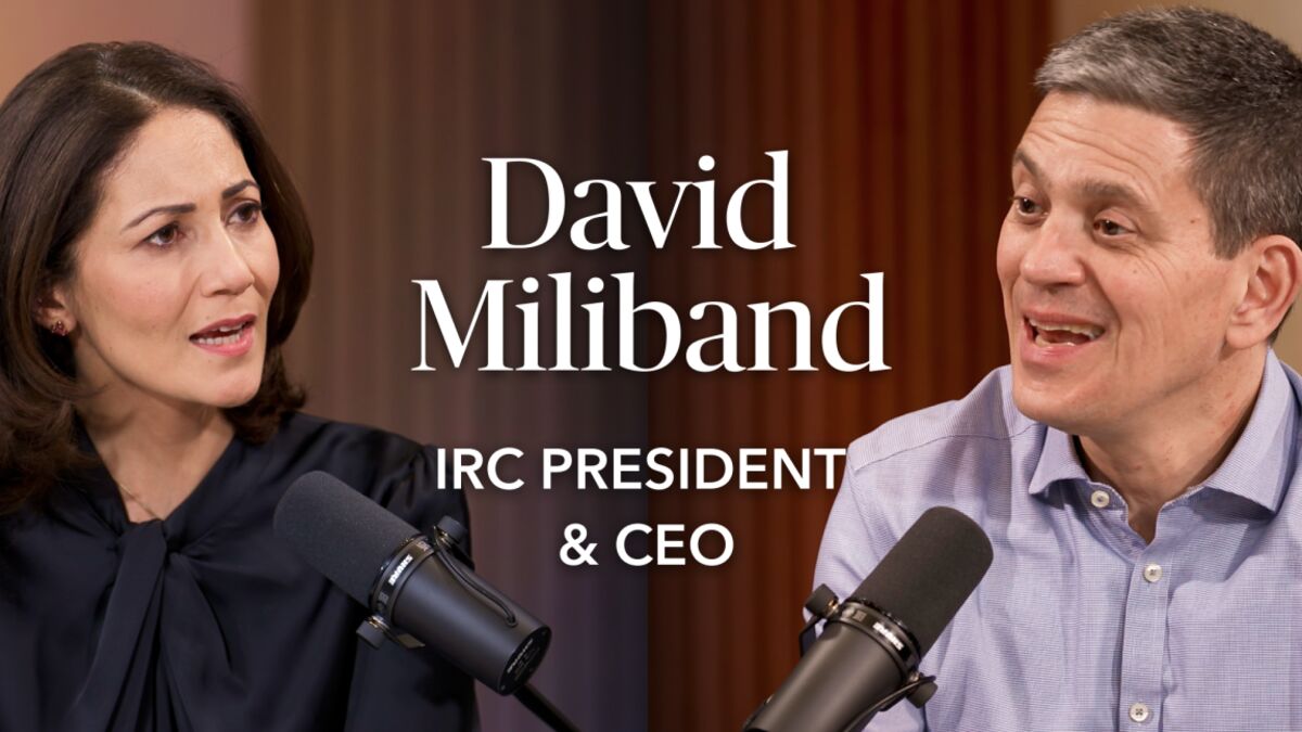 David Miliband on the Mishal Husain Show