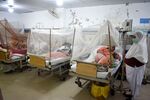 Patients suffering from dengue in Pakistan. The disease can be so severe it’s also called “break-bone fever.”