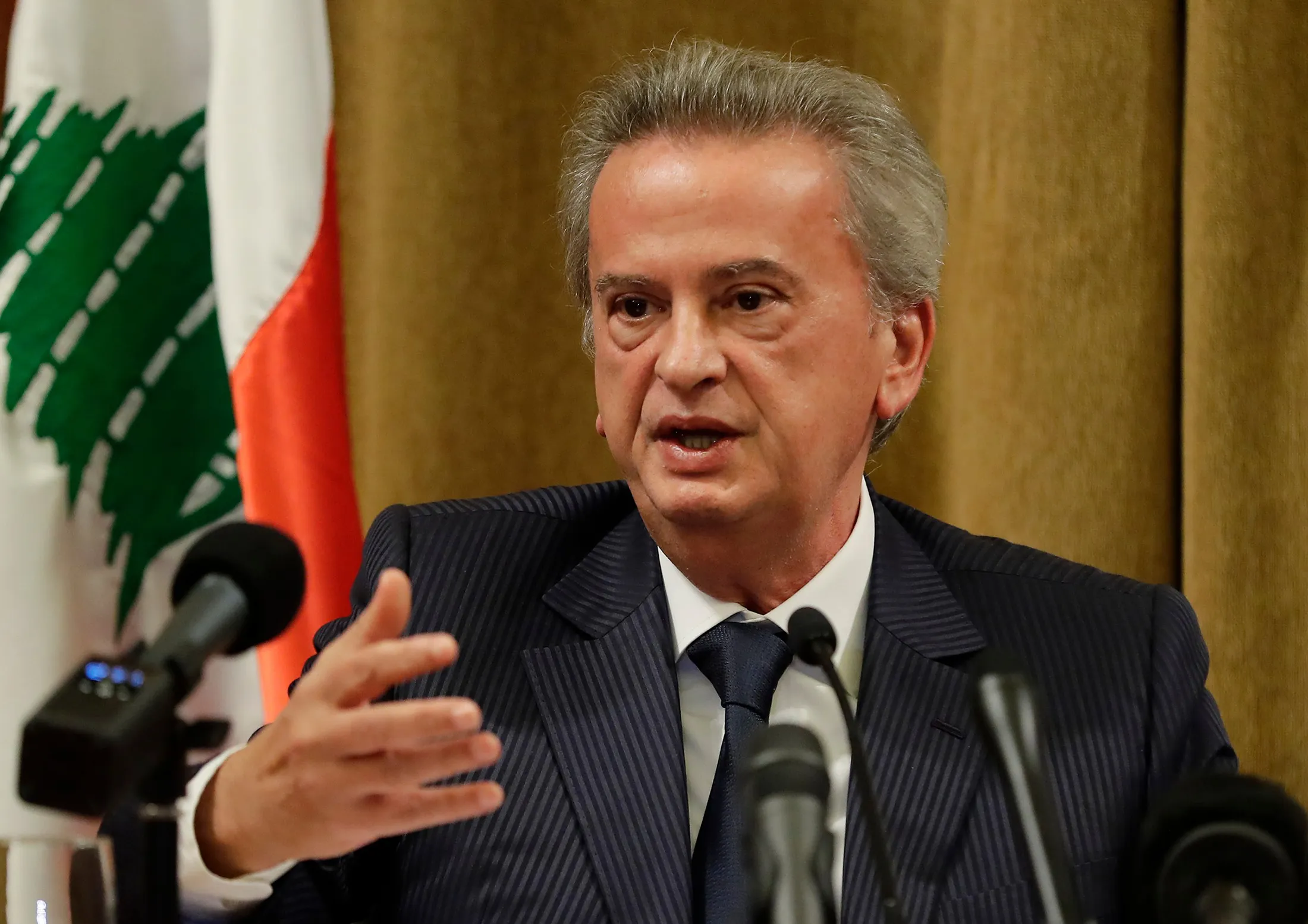 Lebanon's Central Bank Governor Riad Salameh