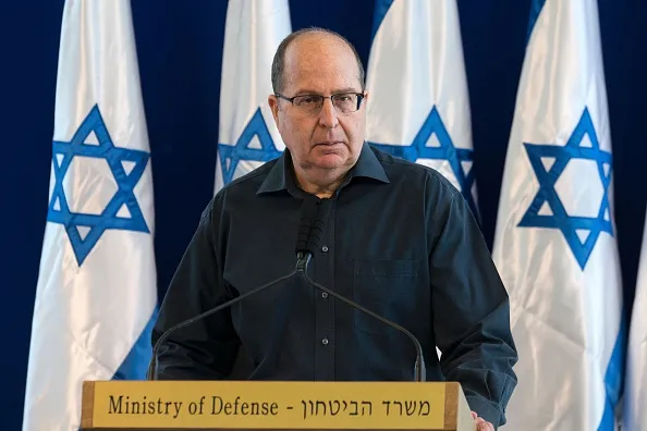 Defense Minister Moshe Ya'alon's farewell. For now.
