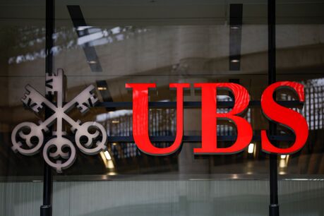 The UBS Group logo.