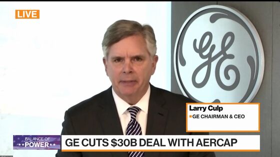 GE Sinks as $30 Billion Sale of Jet Lessor Fails to Impress