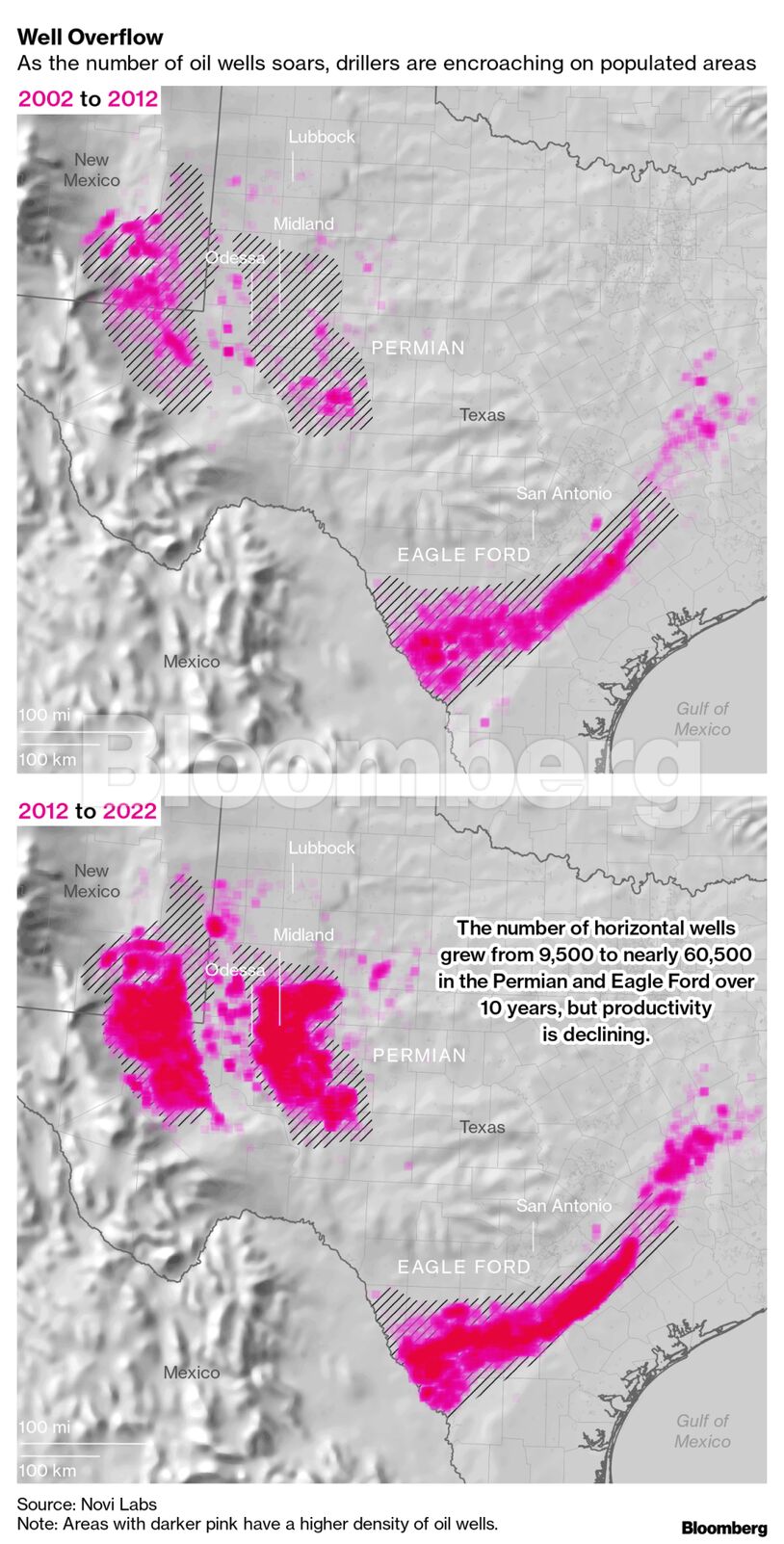 Well Overflow | As the number of oil wells soars, drillers are encroaching on populated areas