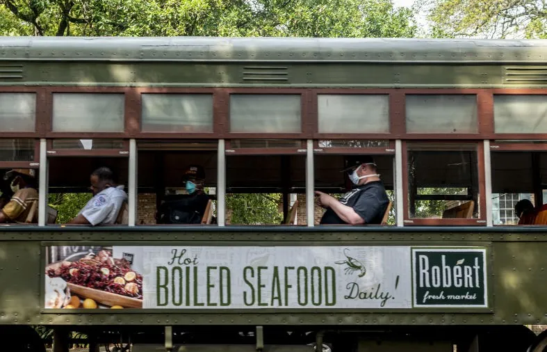 It’s hard to smell dinner with a mask on.