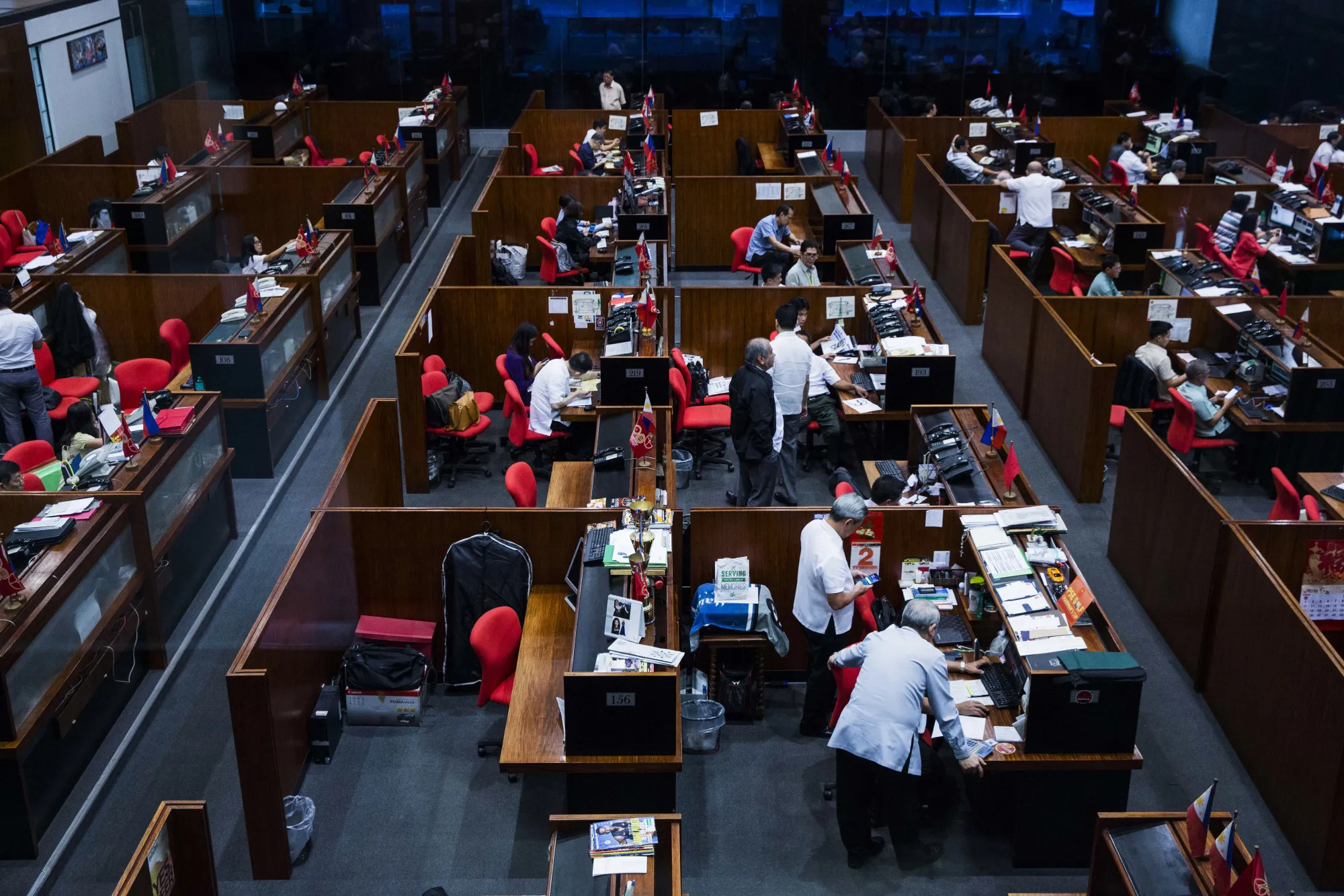 MANILA: Inside The Phillipine Stock Exchange As Election Jitters Send Investors To Sidelines