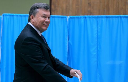 Ukrainian President Viktor Yanukovych