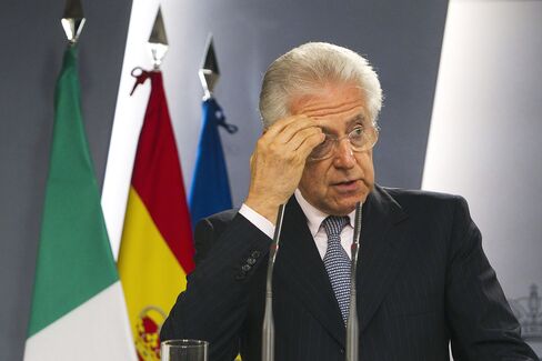 Monti of Italy Warns That Currency Crisis Risks Europe’s Future
