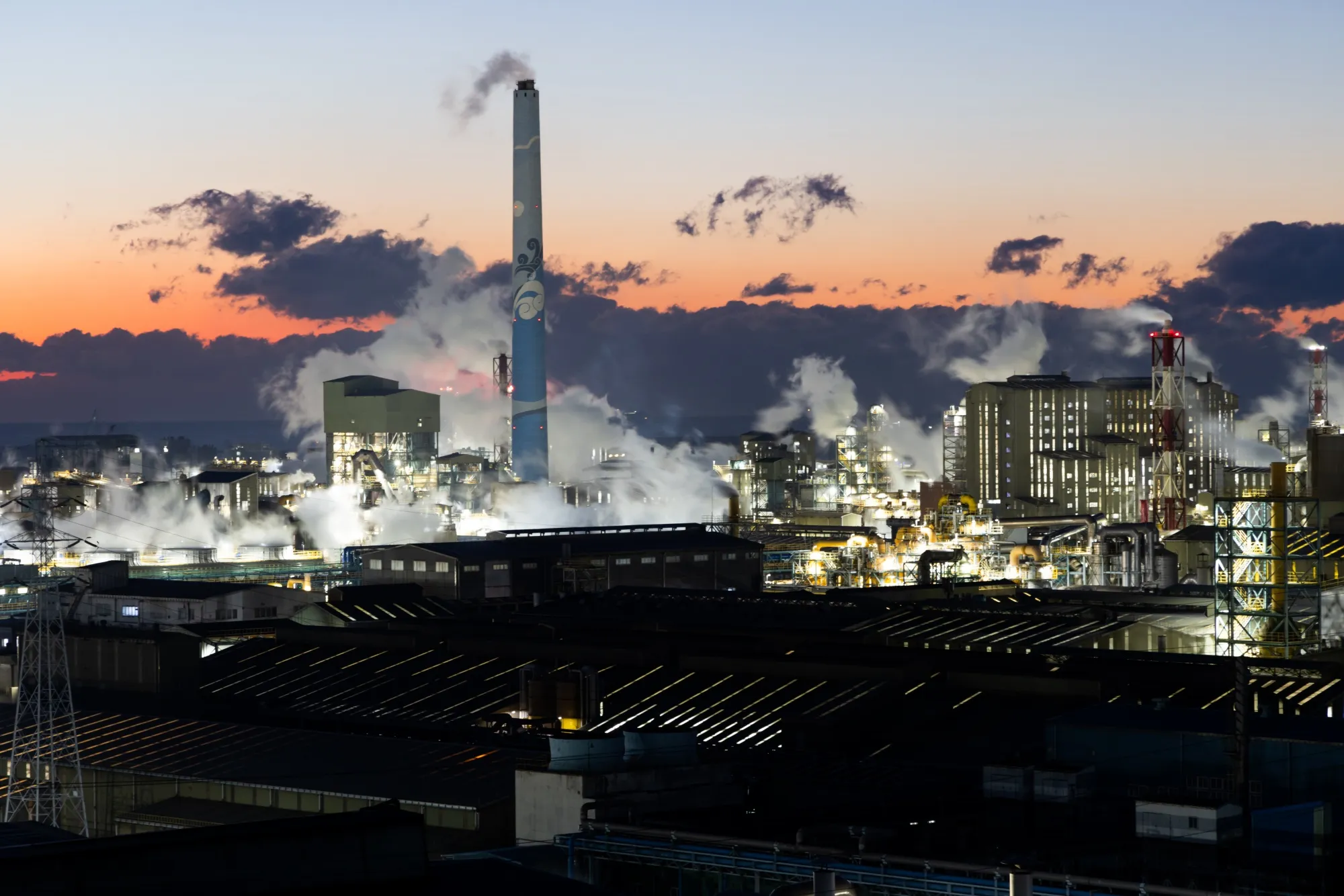 A Korea Zinc smelting factory in Ulsan, South Korea.