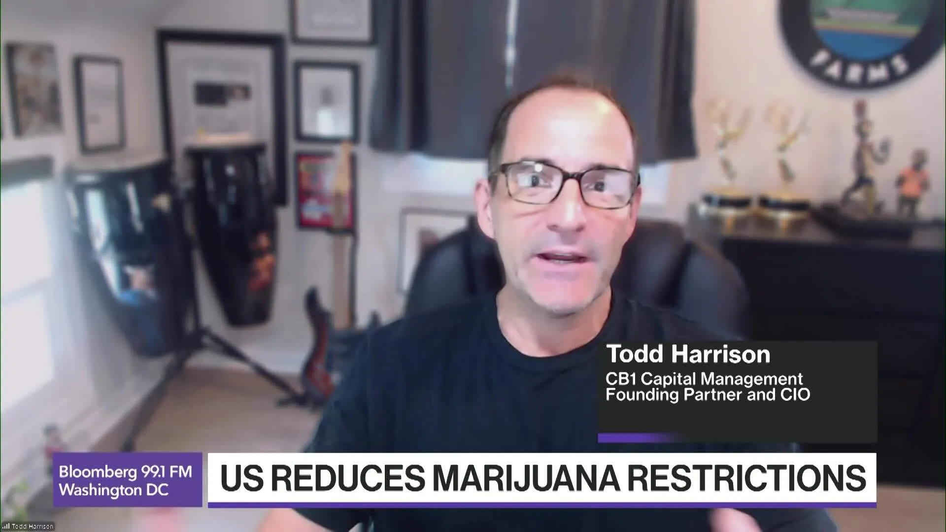 bloomberg.com - Watch CB1 Capital Management: Eased Cannabis Restrictions Biggest News for Industry Since Nixon