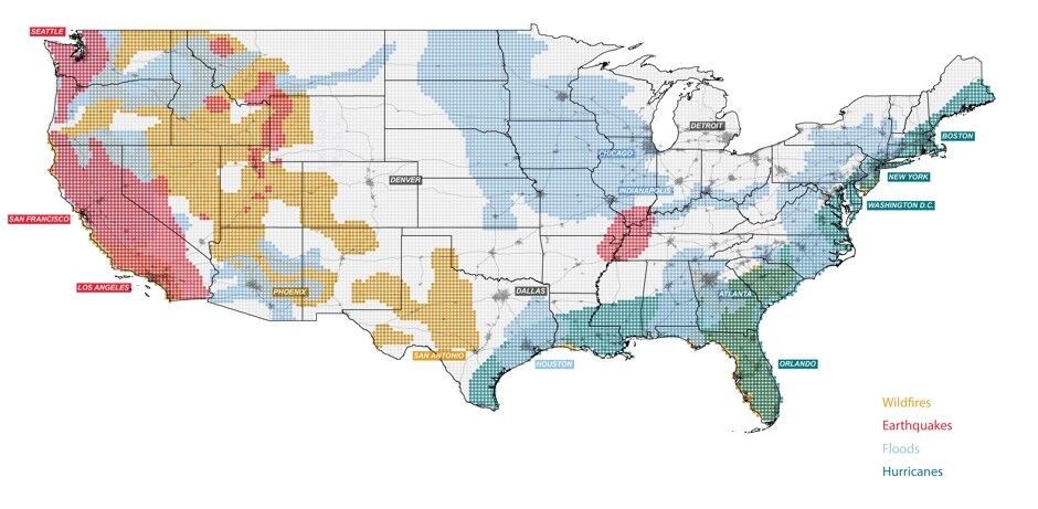 America After Climate Change Mapped Bloomberg 940x461