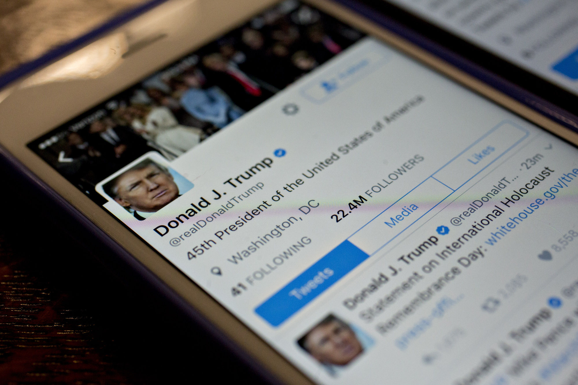 Trump's Twitter Searched Via DOJ Warrant
