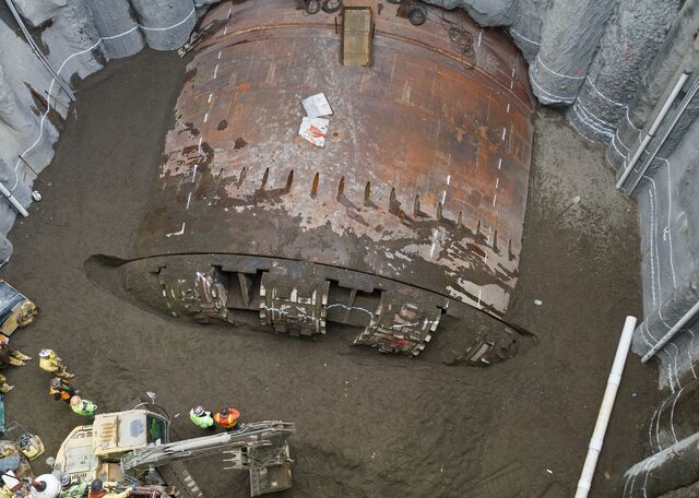 Bertha the Giant Drill Is Ready to Rumble in Seattle - Bloomberg