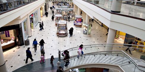 U.S. Regional Mall Vacancies at Decade High