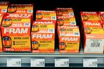 Fram oil filters at an auto parts store in Memphis, Tennessee, on Monday, Sept. 29, 2025. First Brands Group Holdings has filed for Chapter 11 bankruptcy, capping weeks of turmoil sparked by creditor concern over the auto-suppliers use of opaque off-balance sheet financing.