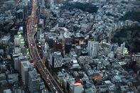Tokyo Skyline Ahead of GDP Figures