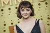 Maisie Williams, who played Arya Stark in the “Game of Thrones.”