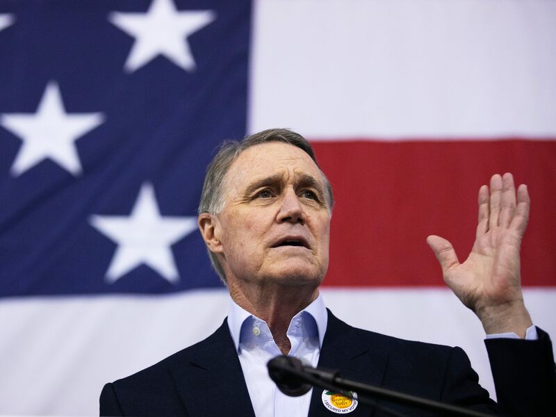 Sen. Perdue Holds Campaign Event On First Day Of Early Voting For Georgia Runoff Election