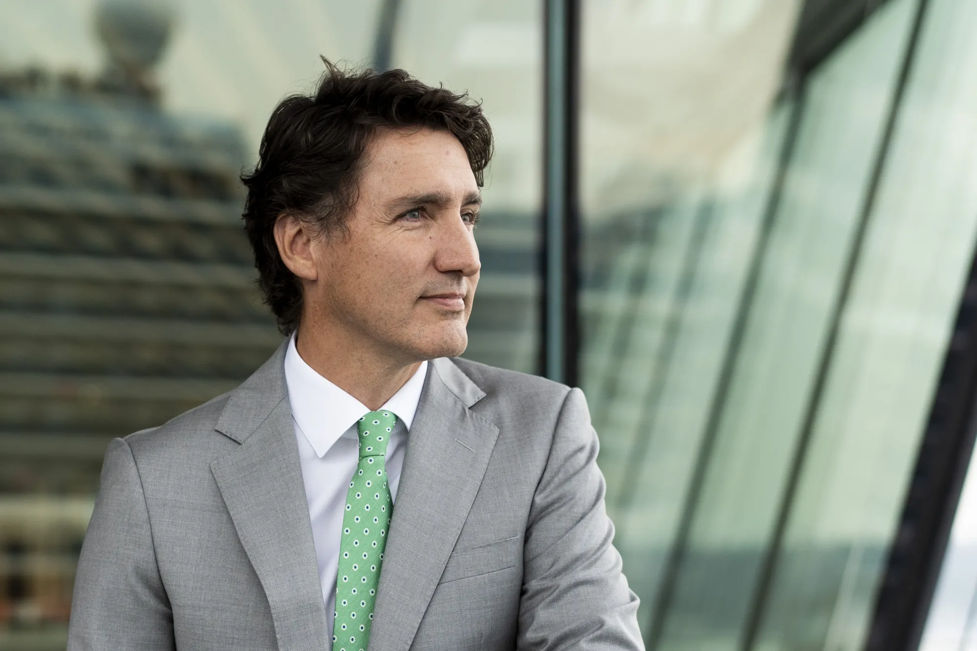 Justin Trudeau in Vancouver, British Columbia, Canada, on&nbsp;Aug. 25.