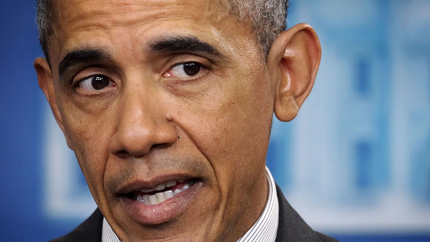 President Barack Obama speaks at the White House on April 5, 2016, in Washington.
