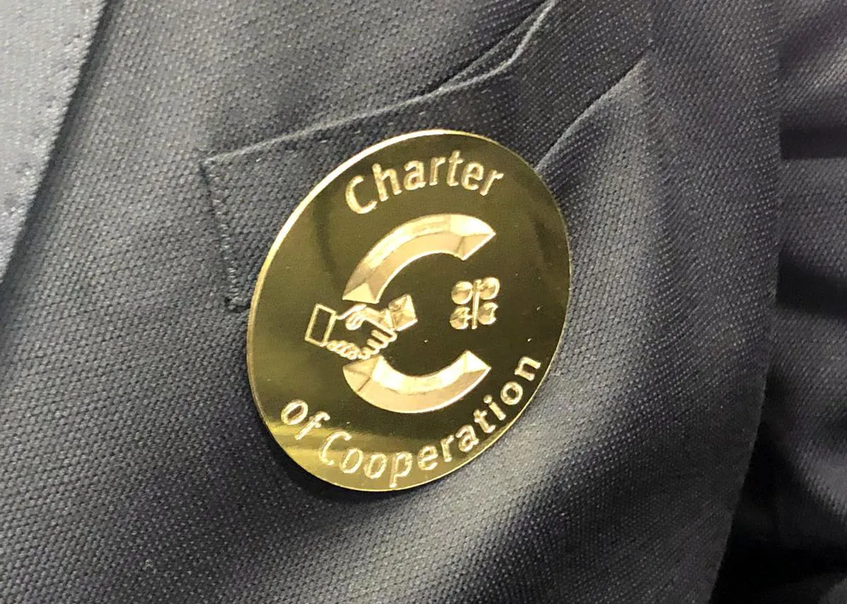 OPEC+ charter pin