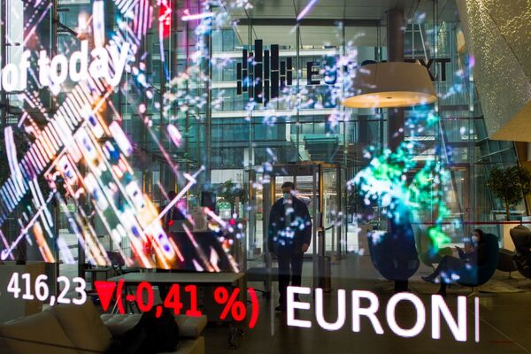 Inside Paris Euronext NV Trading Floor